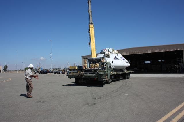 NASA image: Orion Parachute Test Vehicle