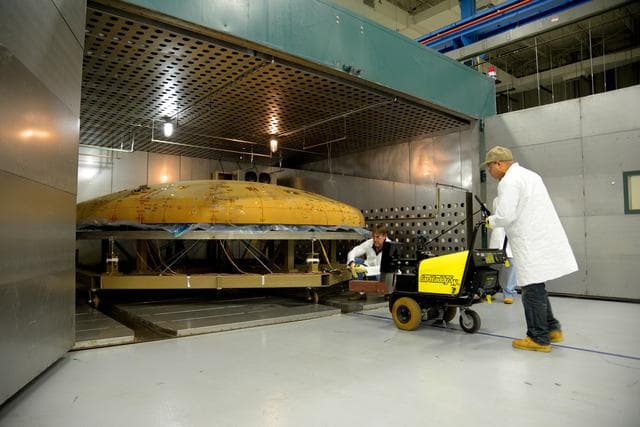 NASA image: Textron Heat Shield Work
