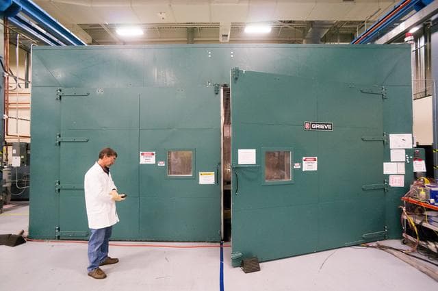 NASA image: Textron Heat Shield Work