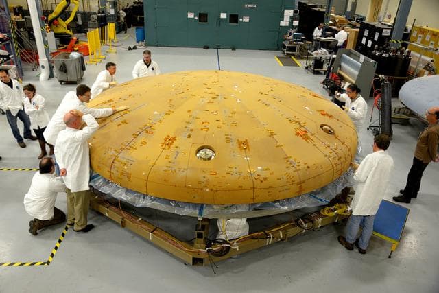 NASA image: Textron Heat Shield Work