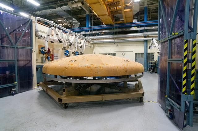 NASA image: Textron Heat Shield Work