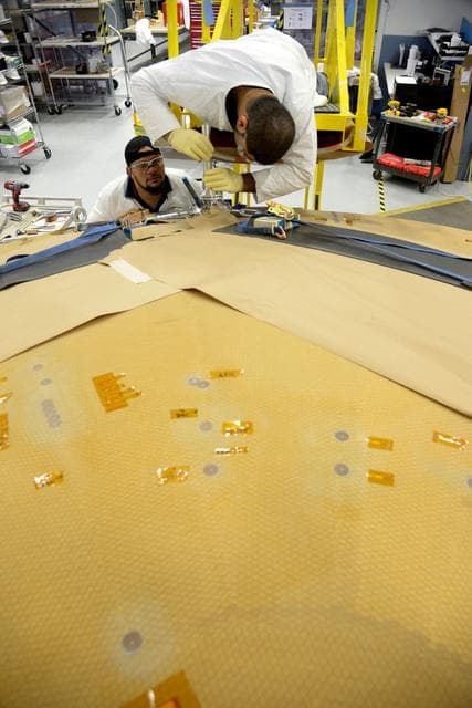 NASA image: Textron Heat Shield Work