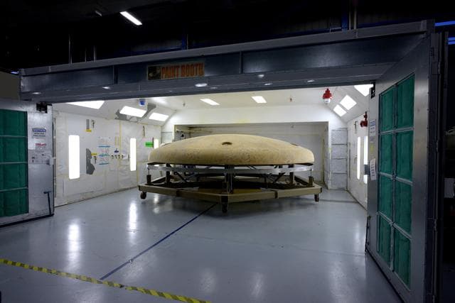 NASA image: Textron Heat Shield Work