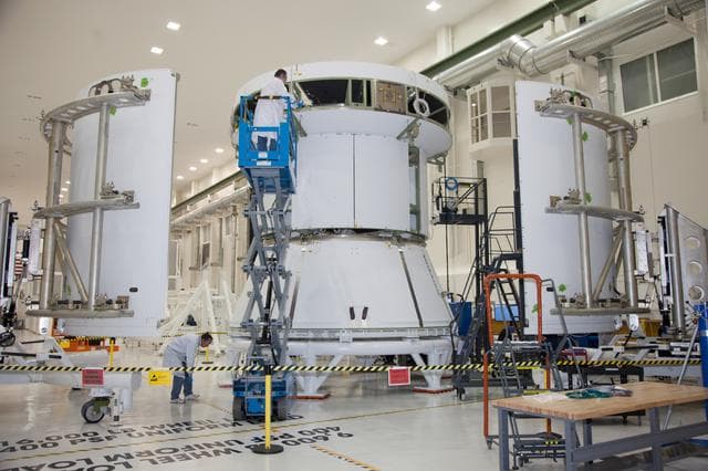 NASA image: EFT-1 Service Module