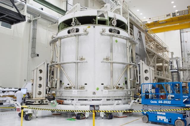 NASA image: EFT-1 Service Module