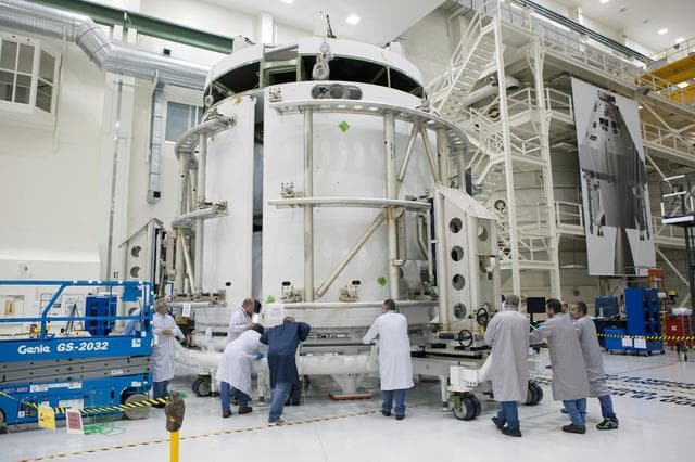 NASA image: EFT-1 Service Module