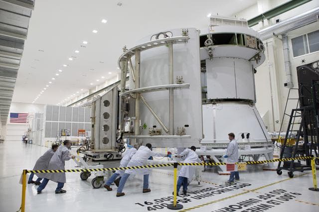 NASA image: EFT-1 Service Module