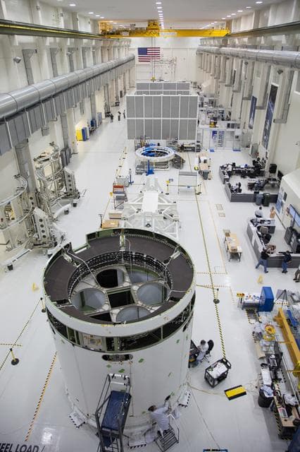 NASA image: EFT-1 Service Module