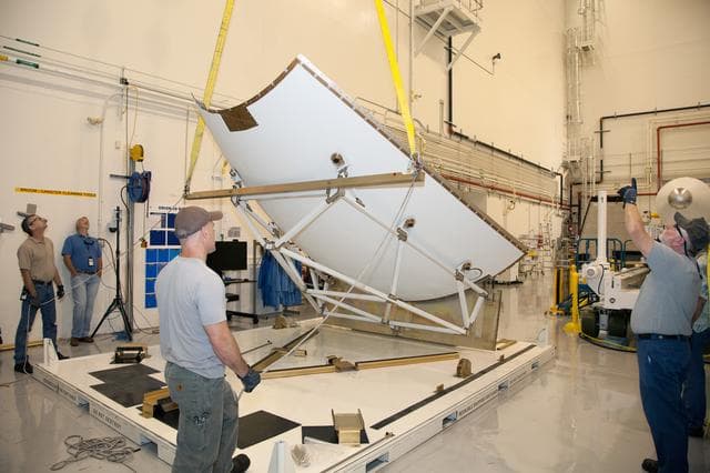 NASA image: Launch Abort System Ogive Panels