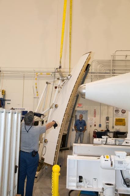 NASA image: Launch Abort System Ogive Panels