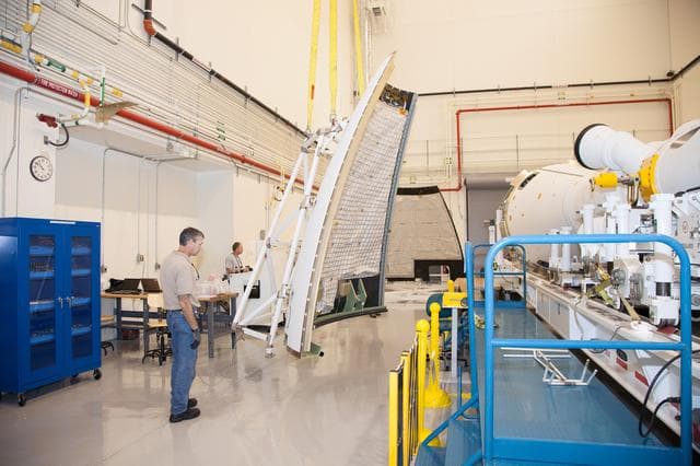 NASA image: Launch Abort System Ogive Panels