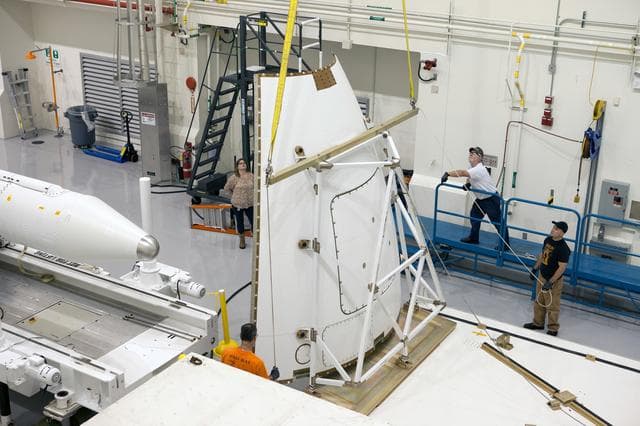 NASA image: Launch Abort System Ogive Panels