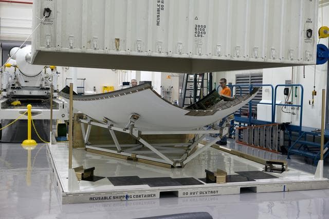 NASA image: Launch Abort System Ogive Panels