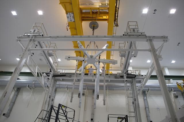 NASA image: Heat Shield Mating Activities