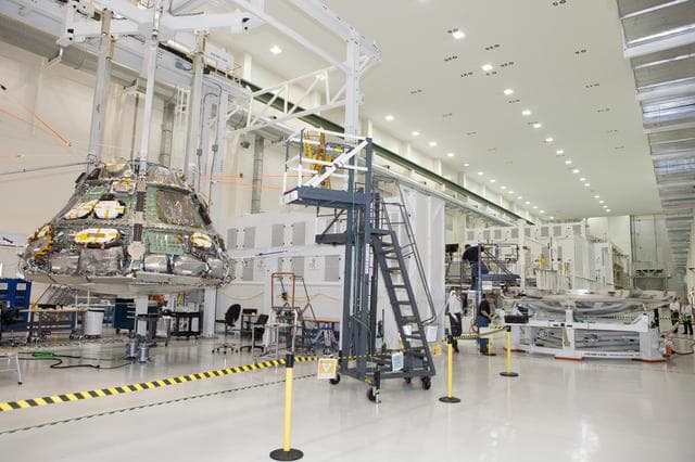 NASA image: Heat Shield Mating Activities
