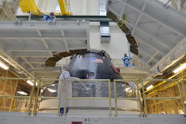 NASA image: Orion crew module is complete!