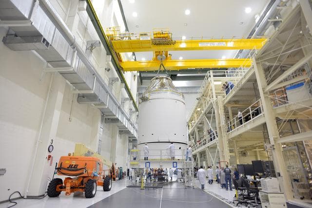 NASA image: Orion crew module is complete!