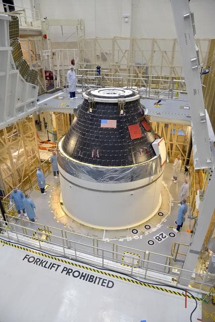 NASA image: Orion crew module is complete!