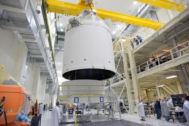 NASA image: Orion crew module is complete!
