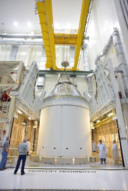 NASA image: Orion crew module is complete!