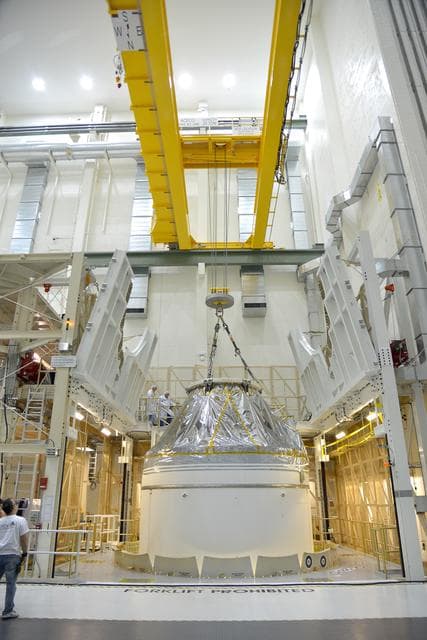 NASA image: Orion crew module is complete!