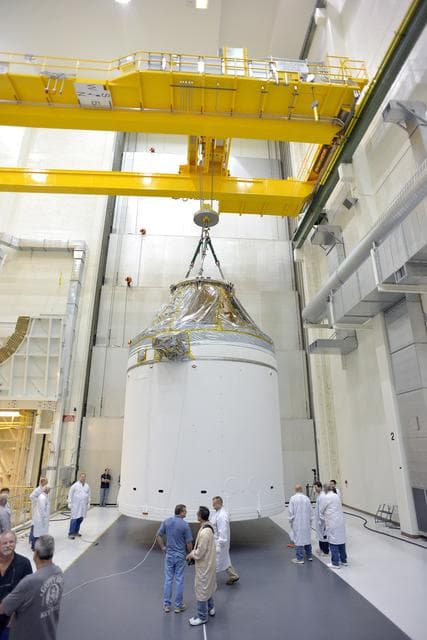NASA image: Orion crew module is complete!