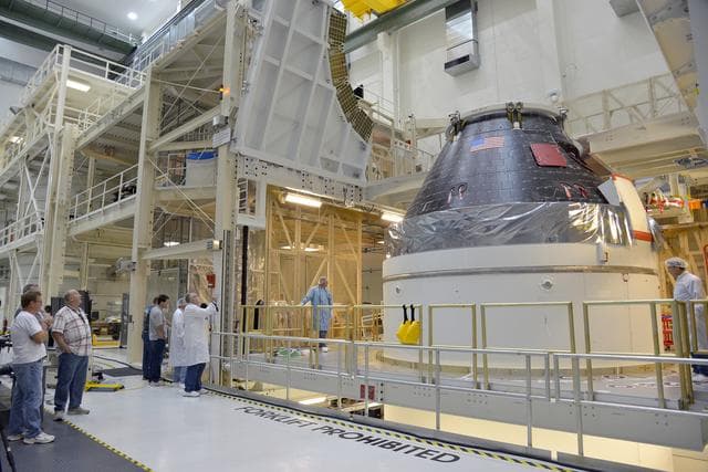 NASA image: Orion crew module is complete!