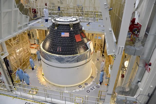 NASA image: Orion crew module is complete!