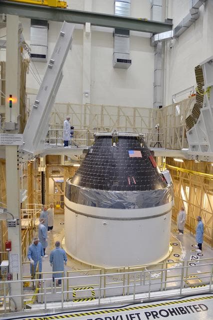 NASA image: Orion crew module is complete!