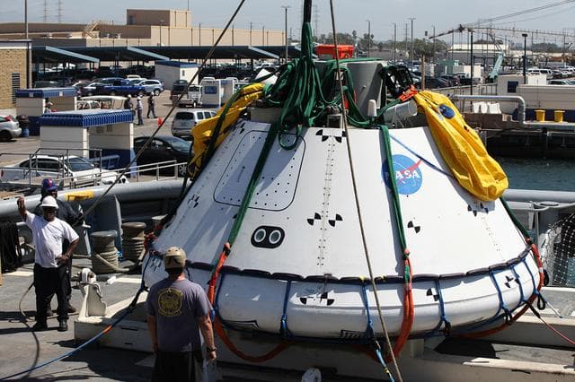 NASA image: Orion Underway Recovery Tests 3 & 4
