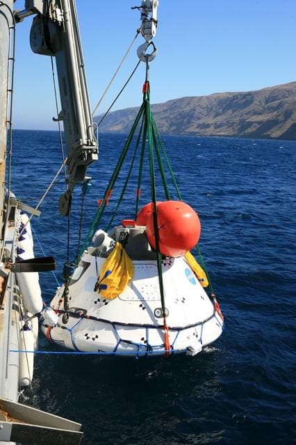 NASA image: Orion Underway Recovery Tests 3 & 4