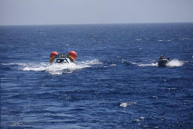 NASA image: Recovery Testing