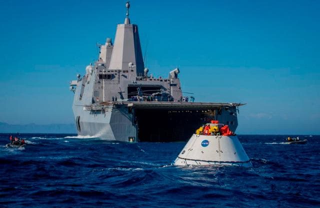 NASA image: Orion Underway Recovery Tests 3 & 4