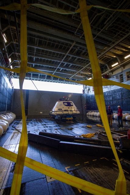 NASA image: Orion Underway Recovery Tests 3 & 4