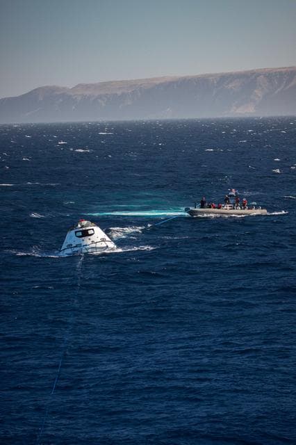 NASA image: Orion Underway Recovery Tests 3 & 4