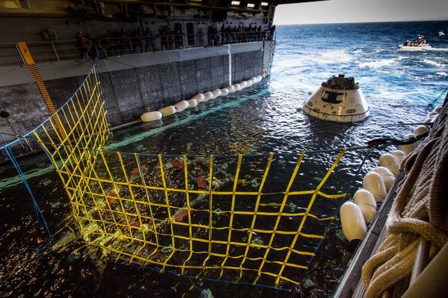 NASA image: Orion Underway Recovery Tests 3 & 4