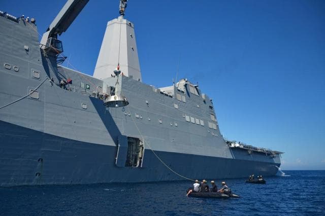 NASA image: Orion Underway Recovery Tests 3 & 4
