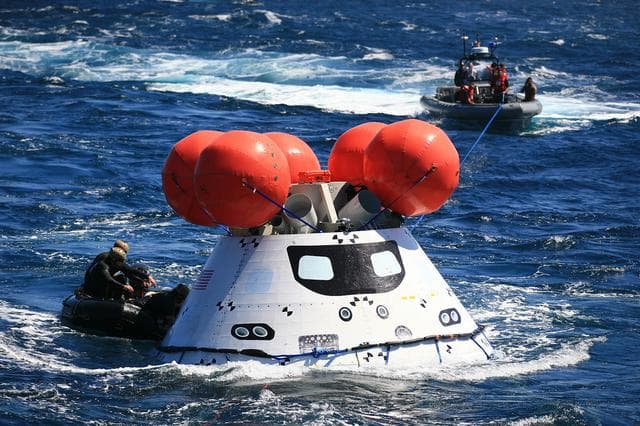 NASA image: Orion Underway Recovery Tests 3 & 4