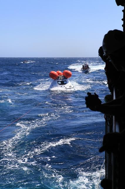 NASA image: Orion Underway Recovery Tests 3 & 4