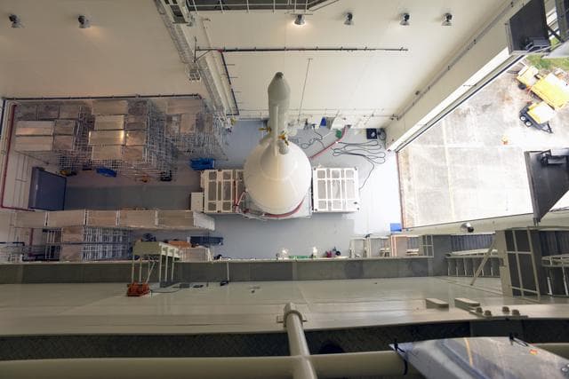 NASA image: Orion ready to roll out to the launch pad