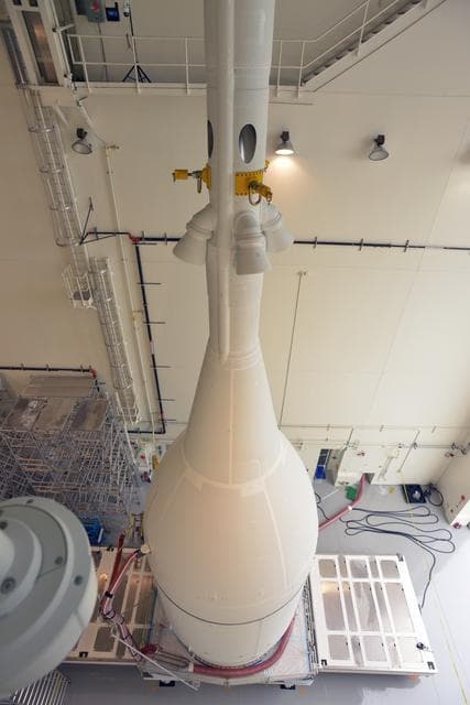 NASA image: Orion ready to roll out to the launch pad