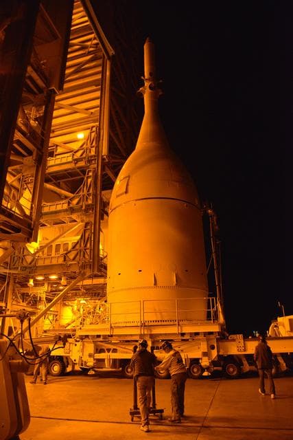 NASA image: Orion Moves Into Gantry
