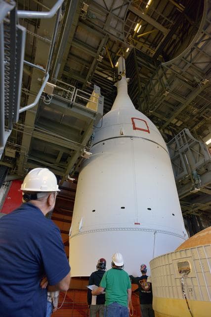 NASA image: Orion gets a boost