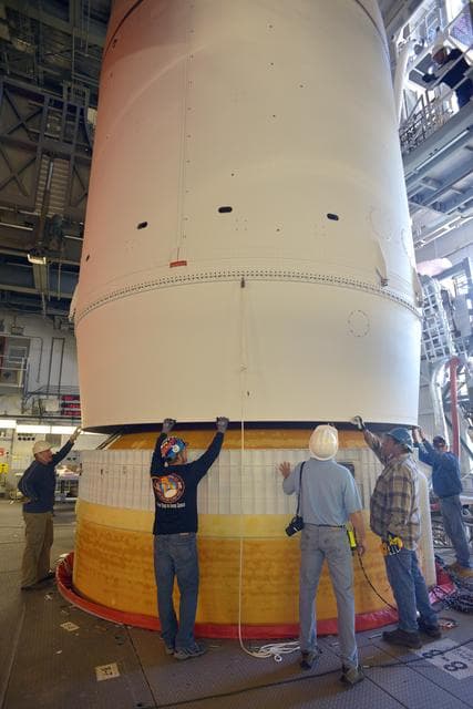 NASA image: Orion gets a boost