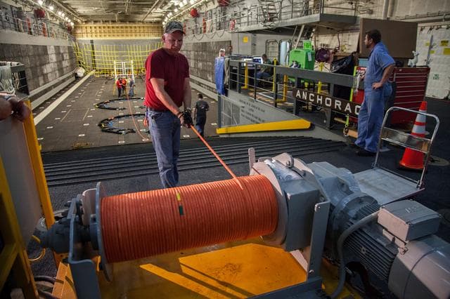 NASA image: Orion Recovery Preparations