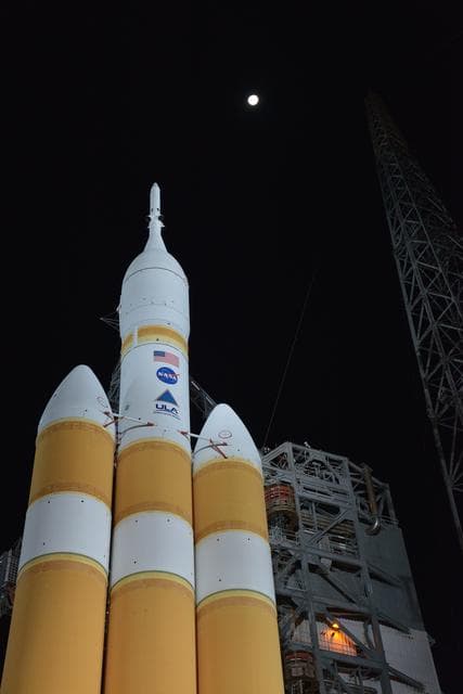 NASA image: Mobile Service Tower Rollback