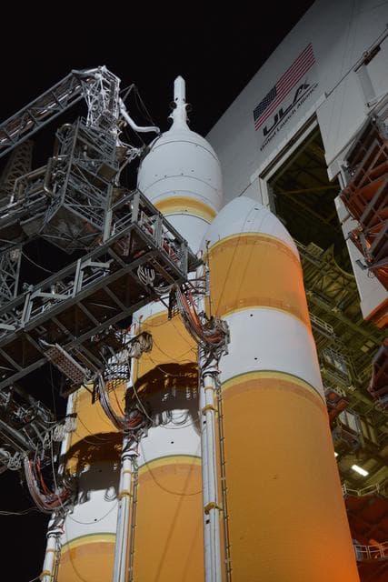 NASA image: Mobile Service Tower Rollback