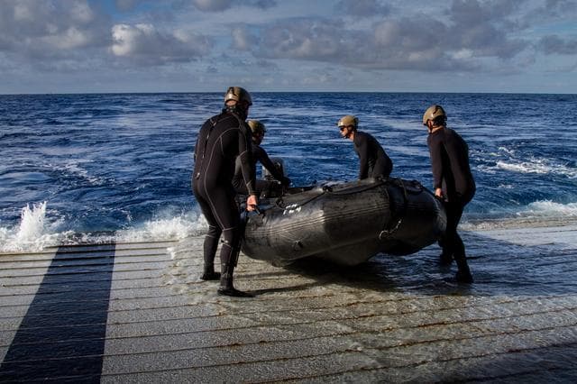 NASA image: Orion Recovery Team