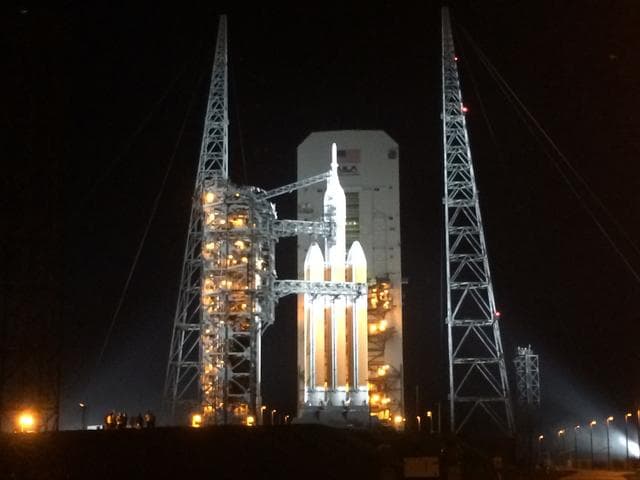 NASA image: Gantry Roll Back