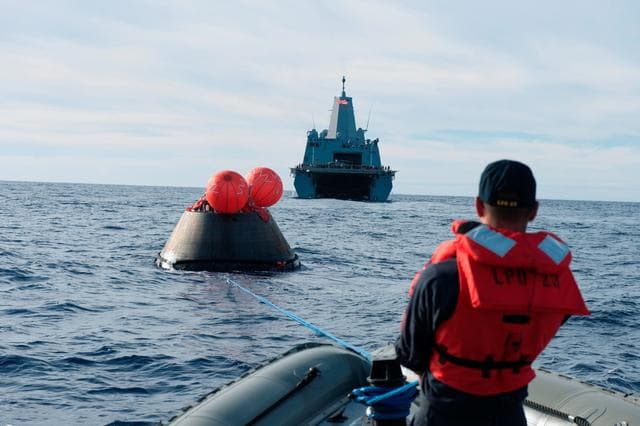 NASA image: Orion Recovery